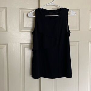 Black Sleeveless Blouse